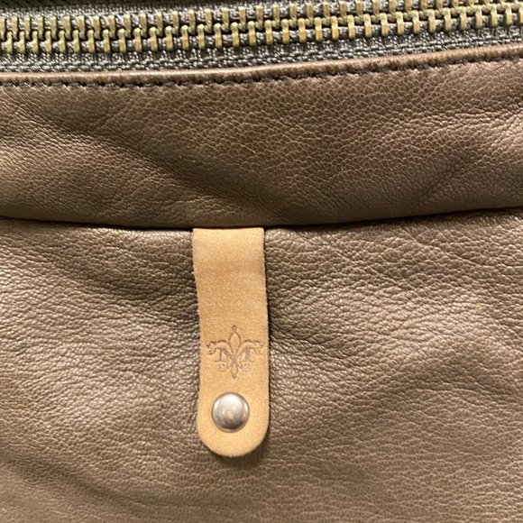 Mackage Brown Lamb Leather Jacket with Hidden Hood - Picture 8 of 14